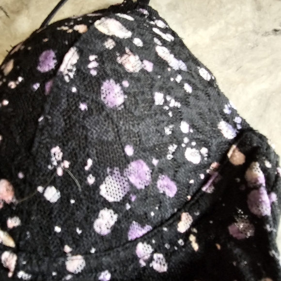 Lot Of 2 Victorias Secret PINK Floral  Racerback Padded Pull On Bralette's Sz. S - Picture 6 of 7